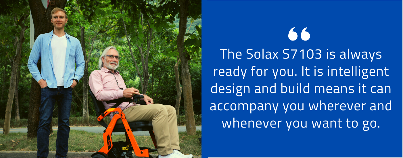 Solax S7103 随时为您准备就绪。 它是智能设计和构建意味着它可以随时随地陪伴您。