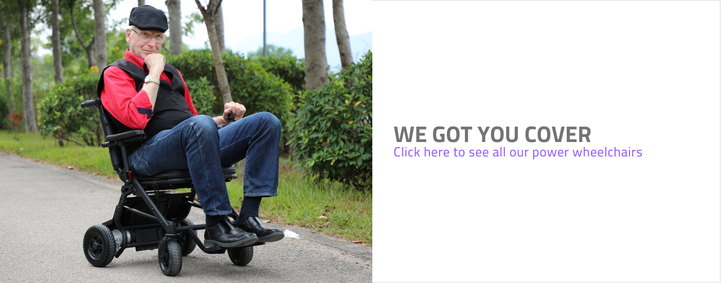 我们为您提供保障，检查我们所有的 Solax 电动轮椅